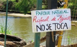 Parque Aguiar. Reserva Natural vs Eco Parque