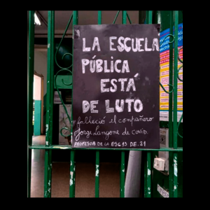 Lee más sobre el artículo Escuelas de luto. Fallece docente por covid 19.