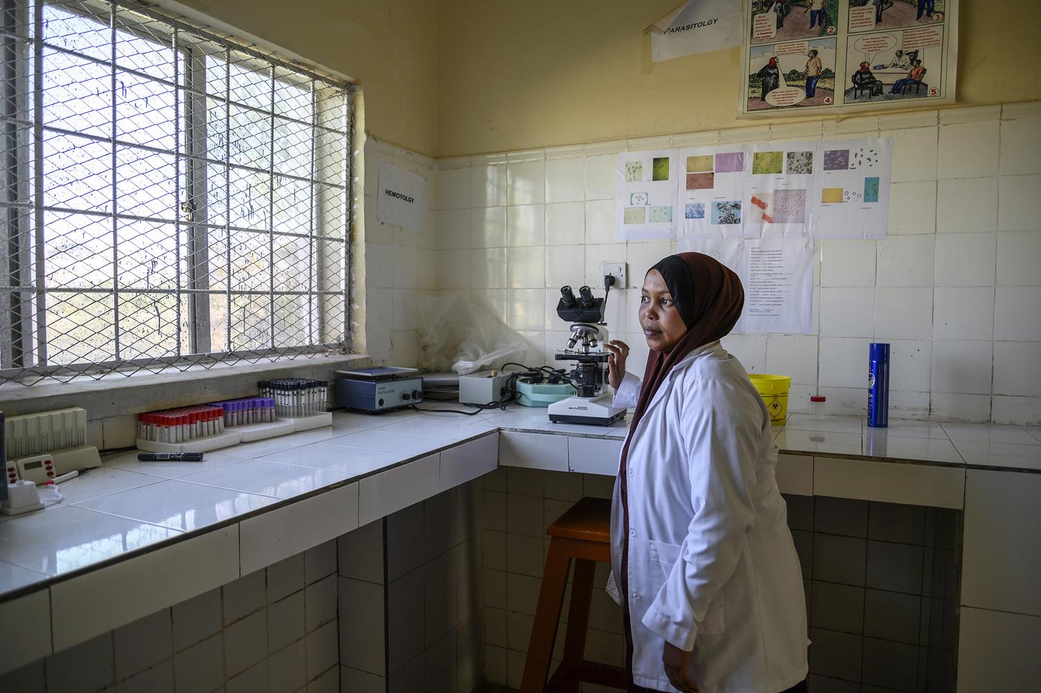 Instalaciones dedicadas al almacenamiento de material sanitario en Somalilandia. ÁLVARO MINGUITO