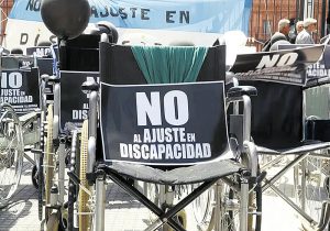 Ana Dones: “El gobierno quiere que la gente piense que los discapacitados son delincuentes”